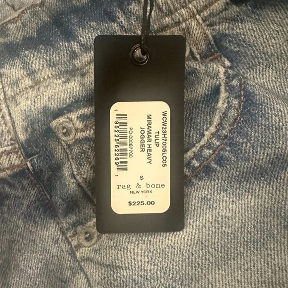 Rag & Bone Miramar Joggers in Tulip. - Picture 6 of 7